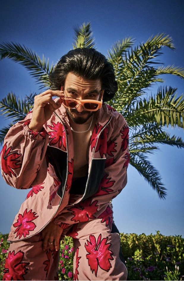 Ranveer Singh picks a quirky floral printed co-ord set and unique sunglasses as he attends NBA Abu Dhabi Games 2022