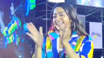 Rashmika Mandanna does her signature ‘Saami Saami’ step at Hyderabad event