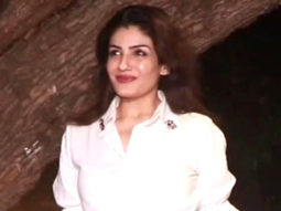 Raveena Tandon looks mesmerizing in white shirt