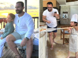 Saif Ali Khan and son Taimur holiday in the Maldives