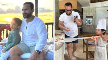 Saif Ali Khan and son Taimur holiday in the Maldives