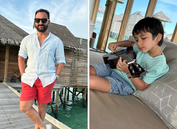 Saif Ali Khan sets new ‘dad goals’ with son Taimur Ali Khan in Maldives