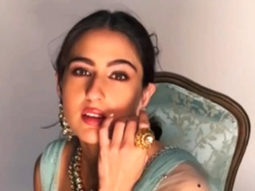 Sara Ali Khan looks elegant in mint green lehenga