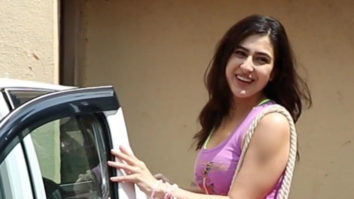 Sara Ali Khan snapped post workout session