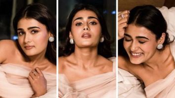 Shalini Pandey looks dreamy in pink ruffled gown for 67th Parle Filmfare Awards South 2022