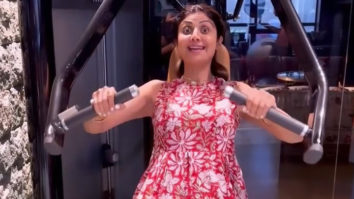 Shilpa Shetty Kundra gives fitness motivation despite broken leg