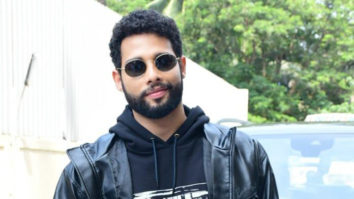 Siddhant Chaturvedi looks dapper in a leather jacket at Phone Bhoot trailer launch