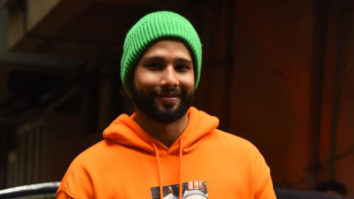Siddhant Chaturvedi rocks the orange hoodie with a beanie