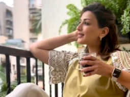 Sonali Bendre chills with a cup of freshly brewed coffee