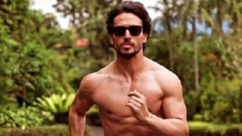 Tiger Shroff shows off his perfect muscular body as he goes for a run