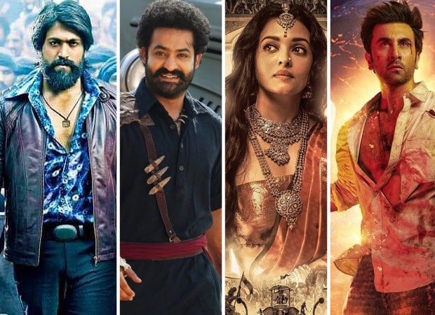 Top Indian worldwide grossers of 2022 KGF 2, RRR, and PS-1 grab the Top 3 spots; Brahmastra only Bollywood movie in Top 5