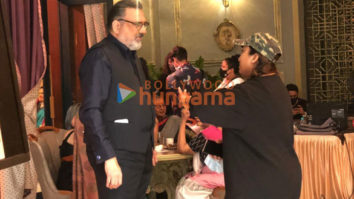 On the sets of the movie Uunchai