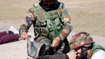 Watch: Vijay Deverakonda shoots with a rifle along with a ‘jawan’