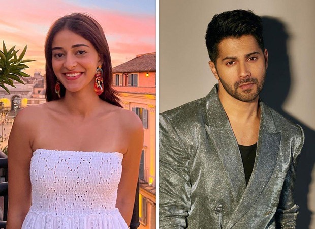 Ananya Panday poses with ‘spiritual friend’ Varun Dhawan; Karan Johar captures duo in a frame