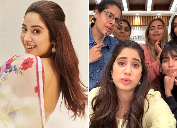 Janhvi Kapoor & team recreate Manoj Kumar-Sadhana starrer THIS iconic scene; watch the fun BTS