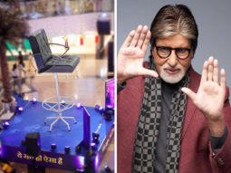 Kaun Banega Crorepati Season 14 installs a larger-than-life model of the hotseat in a Mumbai mall; host Amitabh Bachchan shares thoughts