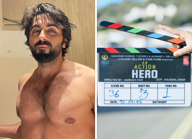 Ayushmann Khurrana resumes shooting for An Action Hero; treats fans with a BTS pic