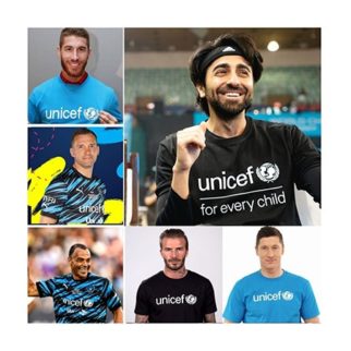 Ayushmann Khurrana joins international football icons to raise awareness about child rights