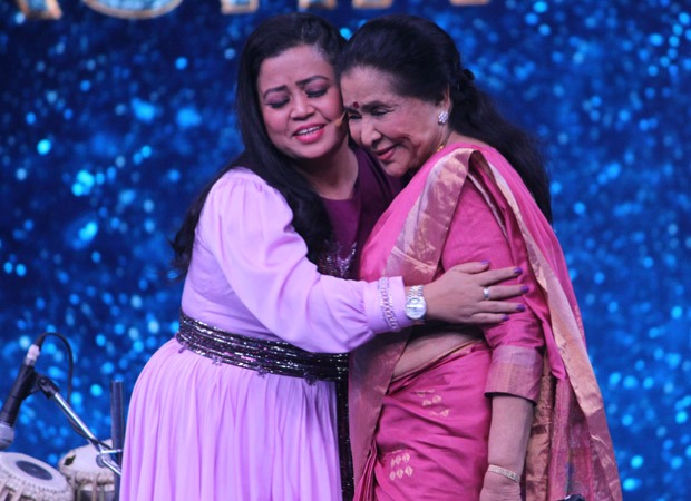 Bharti Singh gets a compliment from Asha Bhosle on the sets of Sa Re Ga Ma Pa Li’l Champs