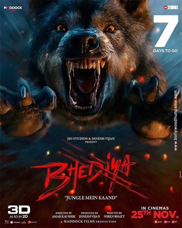 Bhediya First Look - Bollywood Hungama