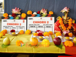 On the sets of the movie Chhorii 2