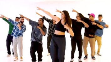 Daisy Shah shakes a leg with her group