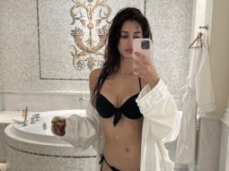 Disha Patani’s stunning mirror selfie in a black bikini will make your heart skip a beat