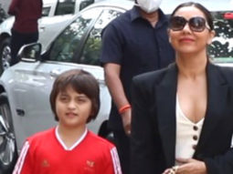 Gauri Khan gets clicked with AbRam at Mizu