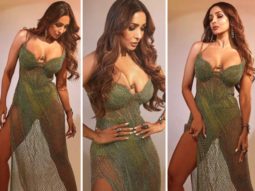 It’s difficult to look away from Malaika Arora in Hana’s green sheer dress in “Aap Jesa Koi” song from film Action Hero