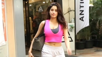 Janhvi Kapoor & Khushi Kapoor smile for paps sporting comfy looks