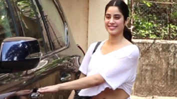 Janhvi Kapoor gets snapped post workout session
