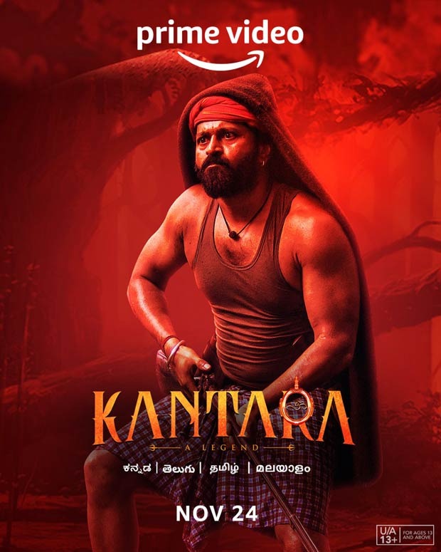 Kantara to premiere on Prime Video on November 24