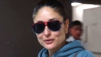 Kareena Kapoor gets clicked with baby Jeh at the airport