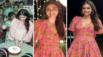 Keerthy Suresh celebrates 30th birthday feeling ‘blessed’, shares images of the celebration with children and the elderly