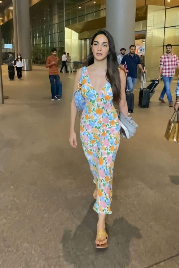 Kiara Advani’s floral midi dress from summer somewhere worth Rs.5k is an apt choice for an evening soiree