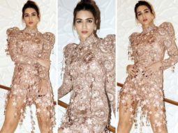 Kriti Sanon shimmers in Zimmerman’s celestial zodiac mini-dress worth Rs. 2.57 lakhs for Bhediya promotions