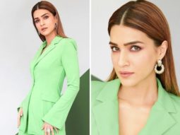 Kriti Sanon’s green pantsuit for Bhediya promotions is the go-to look stylish at your next meeting