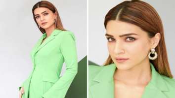 Kriti Sanon’s green pantsuit for Bhediya promotions is the go-to look stylish at your next meeting