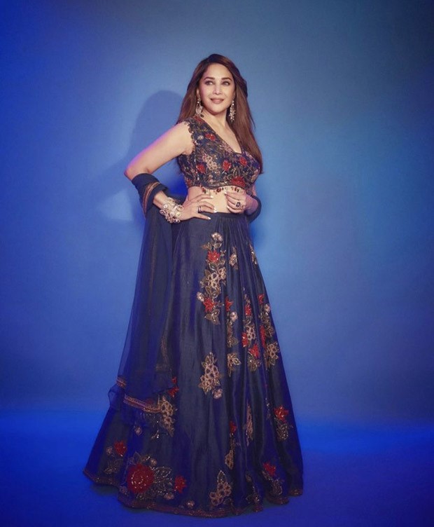 Madhuri Dixit Nene paints a stunning picture in blue lehenga set worth Rs. 1.78 lakhs for Jhalak Dikhla Jaa season 10