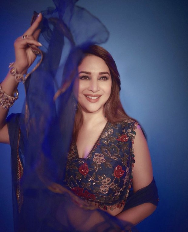 Madhuri Dixit Nene paints a stunning picture in blue lehenga set worth Rs. 1.78 lakhs for Jhalak Dikhla Jaa season 10