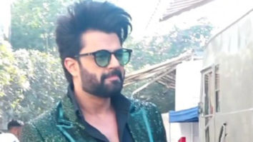 Maniesh Paul looks dapper in green sequin suit