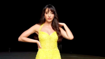 Nora Fatehi looks drop dead gorgeous in this yellow bodycon dress