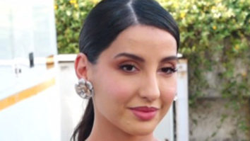 Nora Fatehi looks like a princess in white gown