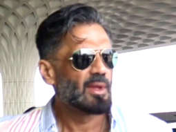 Paps compliment Suniel Shetty’s new look as he gets clicked at the airport