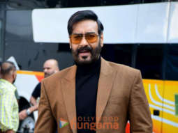 Photos: Ajay Devgn, Tabu, Ishita Dutta, Shriya Saran and Mrunal Jadhav snapped on the sets of The Kapil Sharma Show promoting their film Drishyam 2