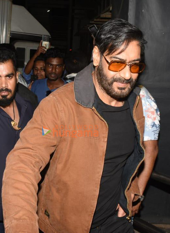 Photos: Ajay Devgn attends Drishyam 2 screening