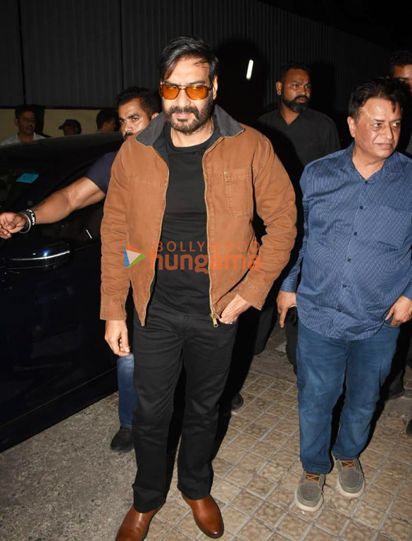 photos ajay devgn attends drishyam 2 screening 2