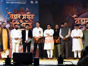 Photos: Akshay Kumar, Raj Thackeray, Eknath Shinde and Mahesh Manjrekar attend the announcement of the film Veer Daudale Saat