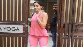 Photos: Ananya Panday spotted at Anshuka Yoga in Bandra