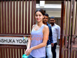 Photos: Ananya Panday spotted at Anshuka Yoga in Bandra